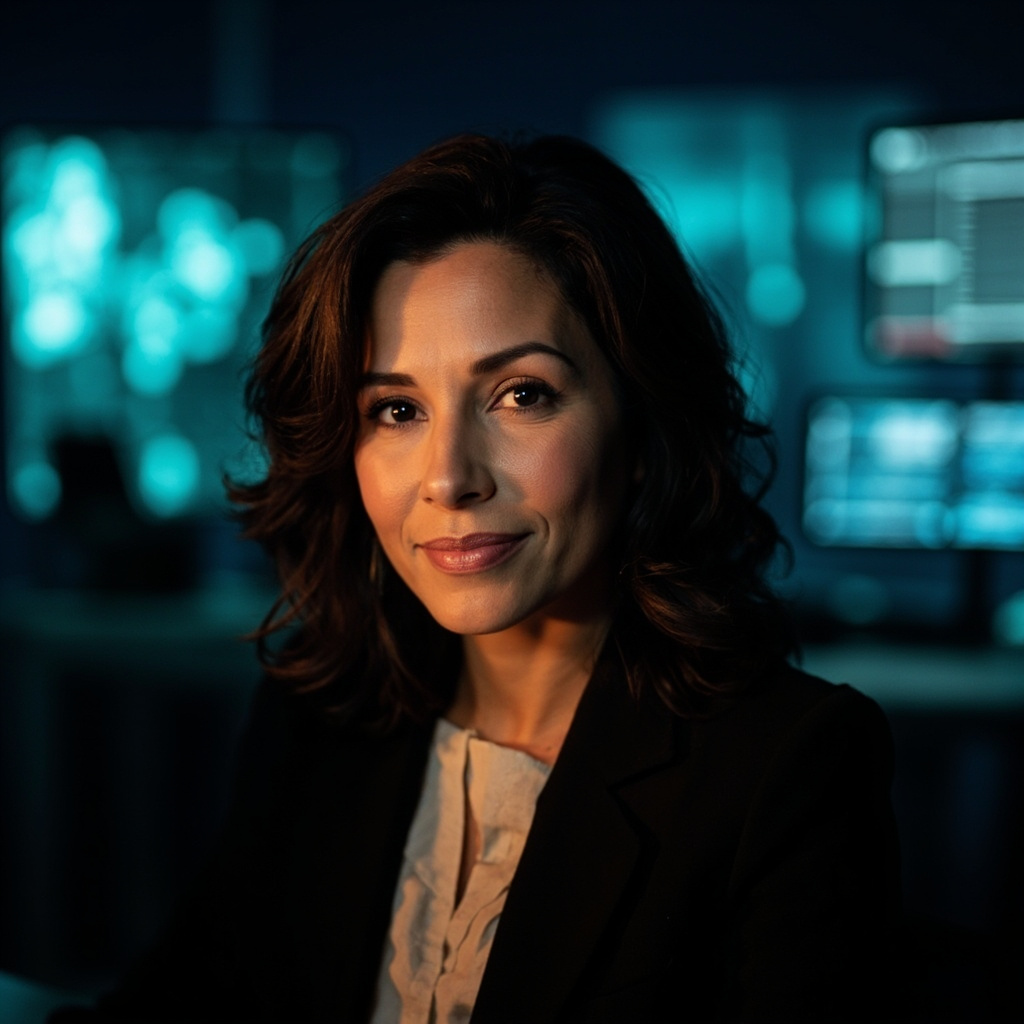 Professional portrait — Elena, Product Manager turned Web3 Product Lead